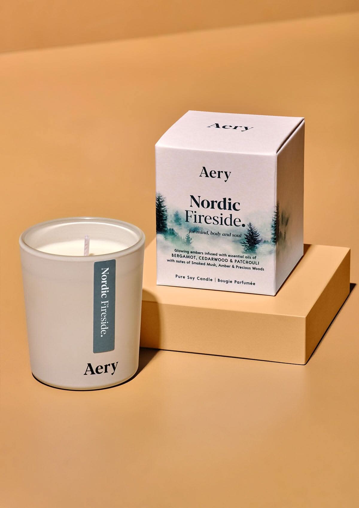 Nordic Fireside Votive Candle 70g