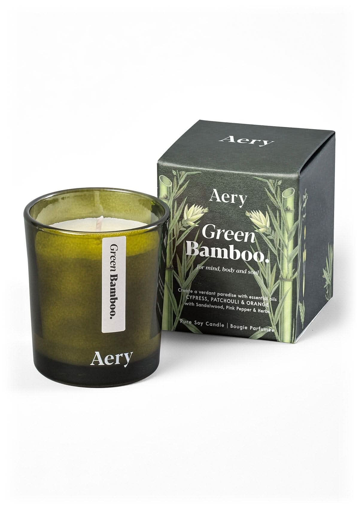 Green Bamboo Votive Candle 70g
