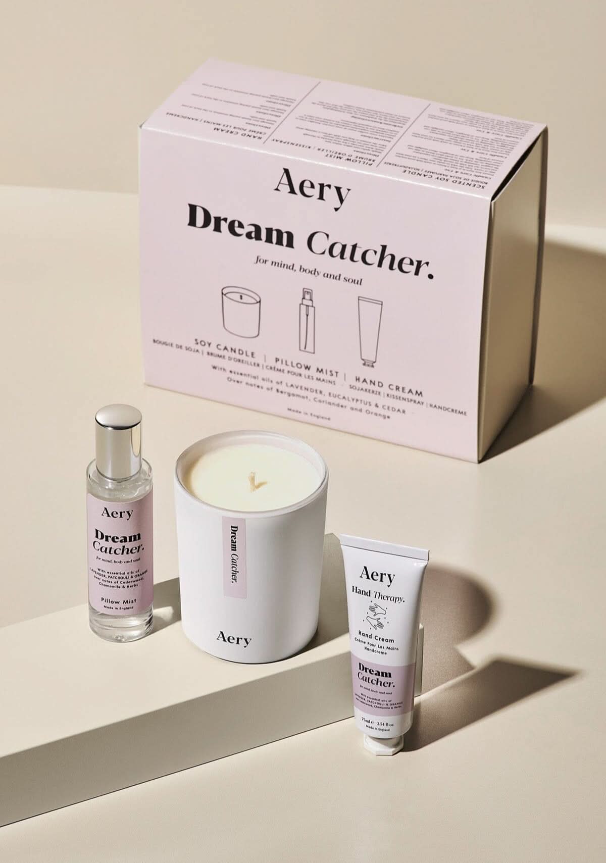Dream Catcher Gift Set - Lavender Patchouli and Orange