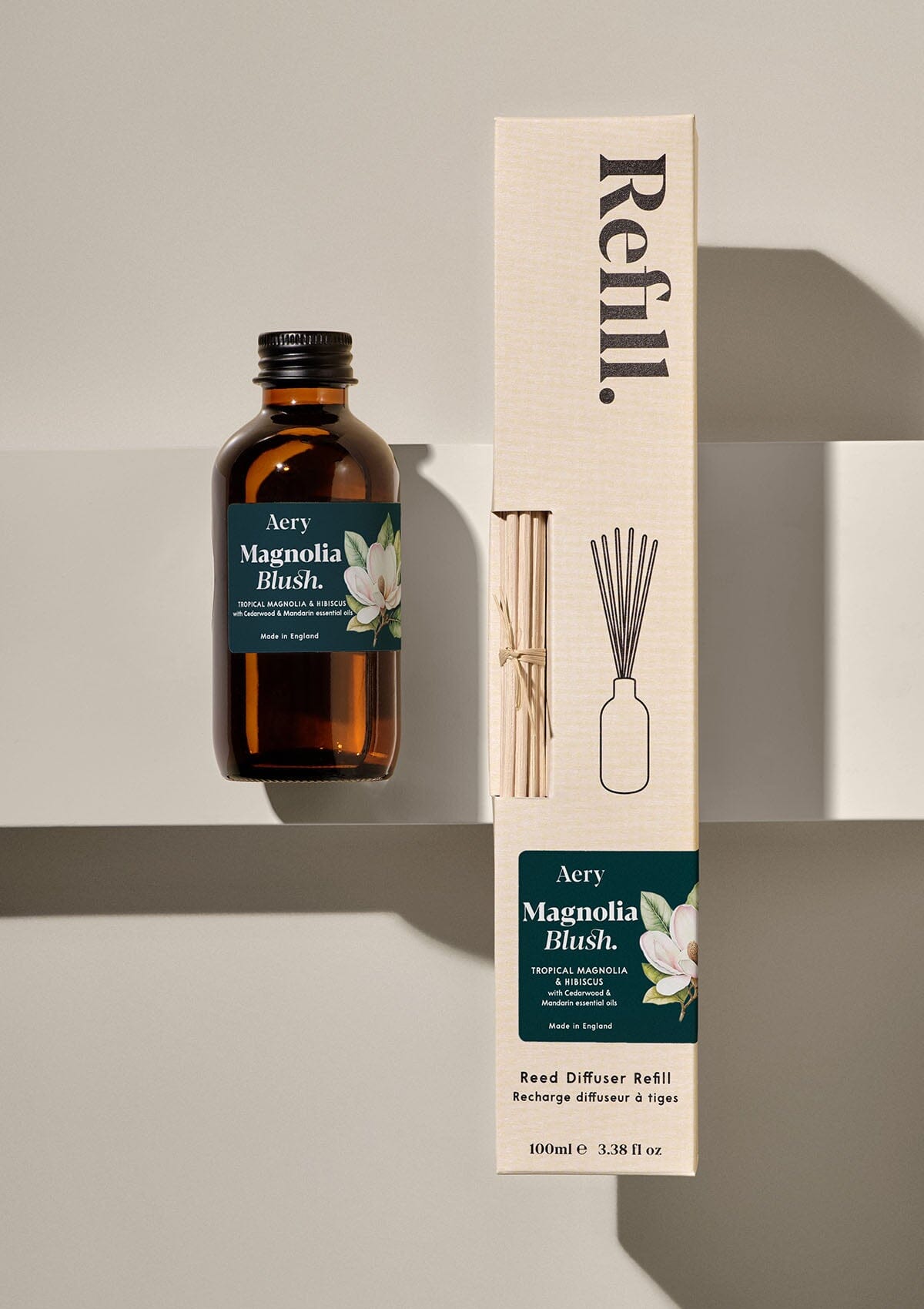 Magnolia Blush Amber Diffuser Refill