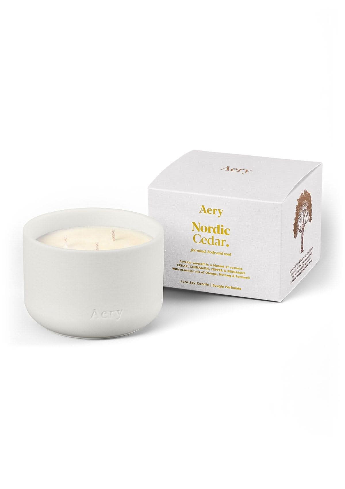 Nordic Cedar Triple Wick Candle 450g