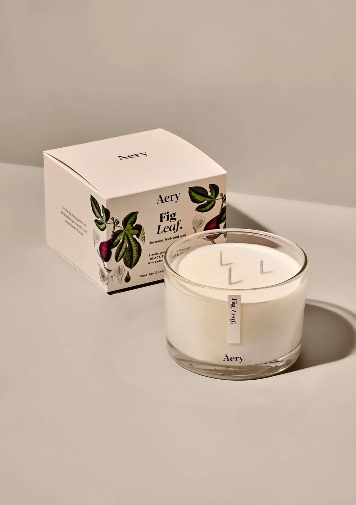 Fig Leaf Triple Wick Candle 450g