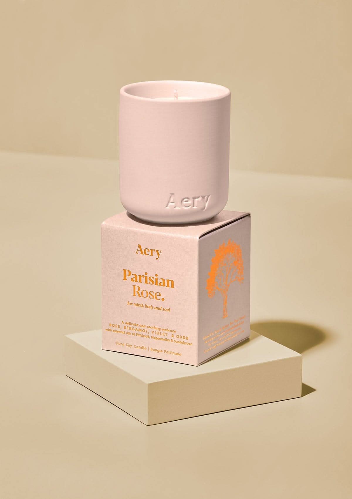 Parisian Rose Votive Candle 130g