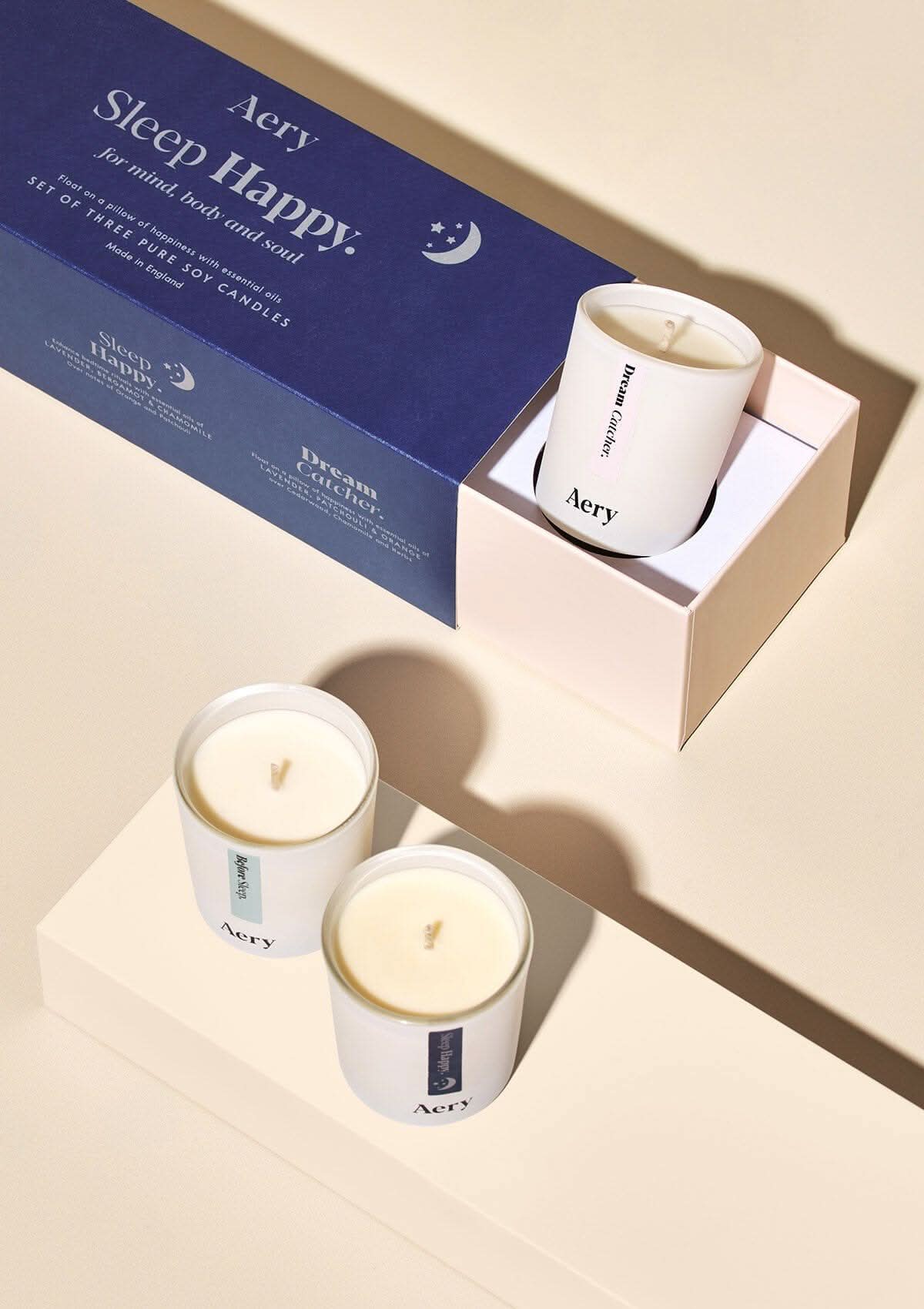 Sleep Happy Gift Set of 3 - Votive Candles
