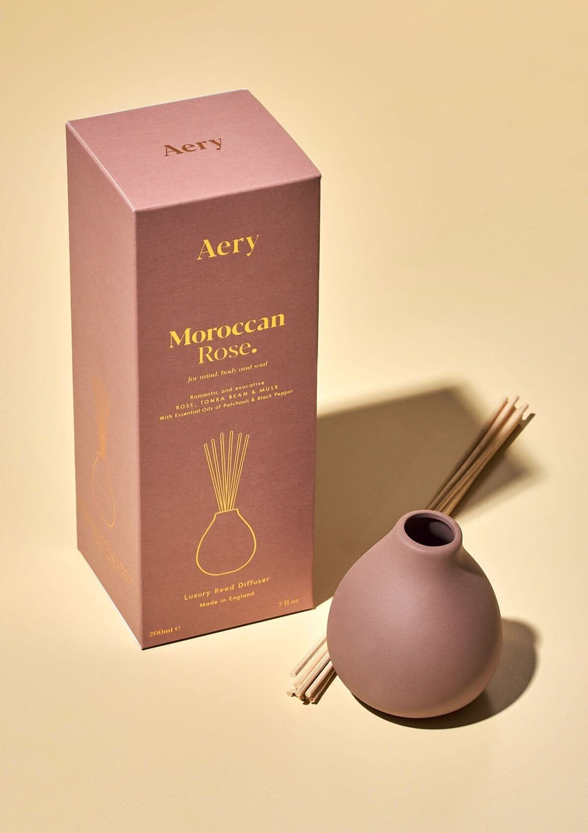 Moroccan Rose Reed Diffuser - Rose Tonka and Musk