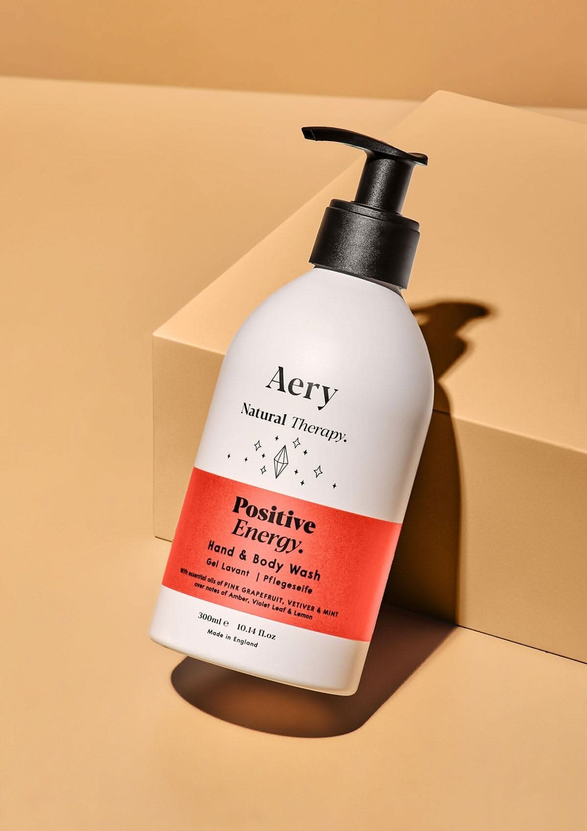 Positive Energy Hand and Body Wash - Pink Grapefruit Vetiver and Mint