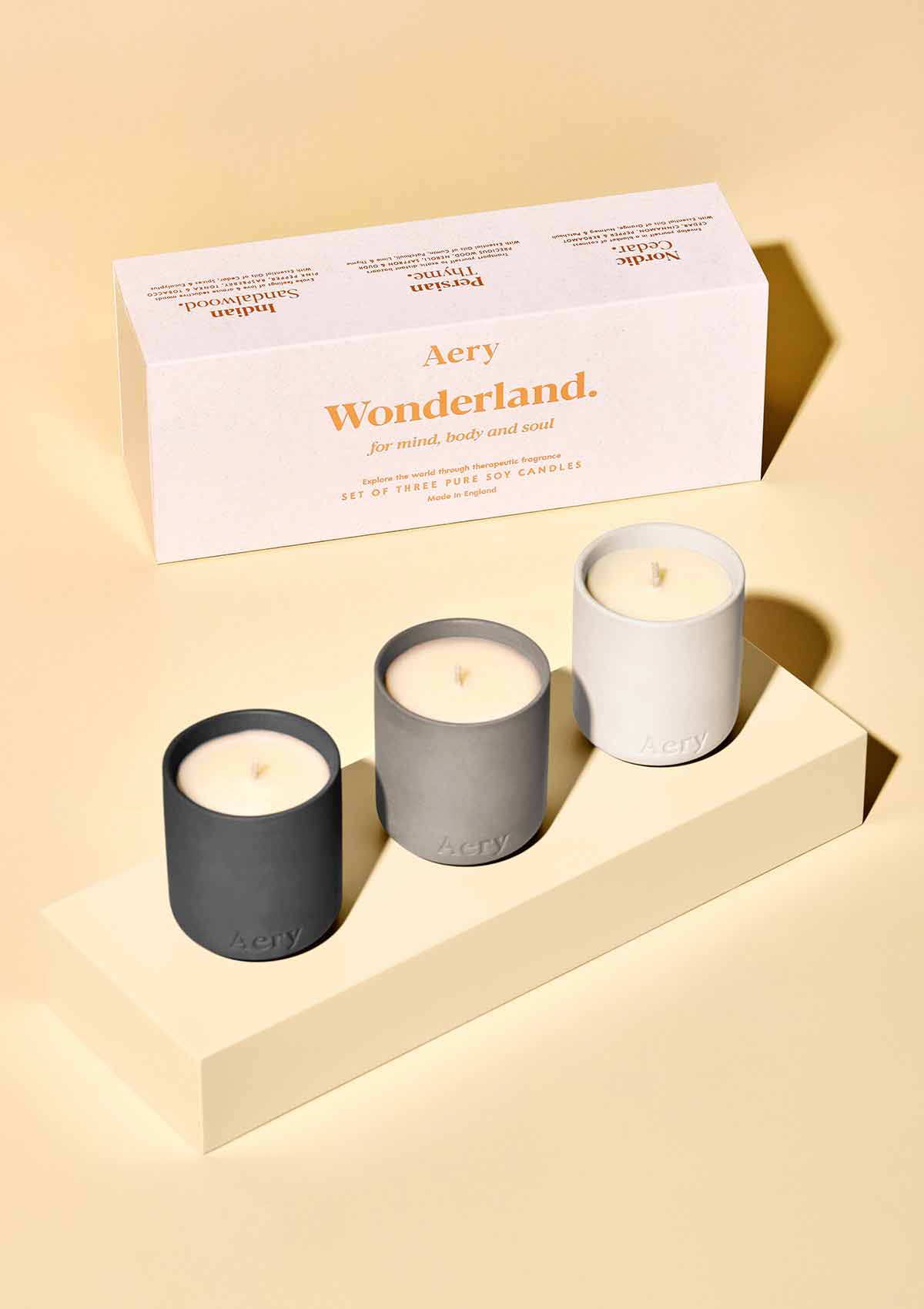 Wonderland Set of 3 - Votive Candles